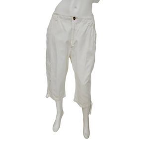 Fashion Bug White Capris